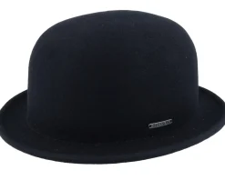 Sale Stetson Woolfelt Black Bowler -