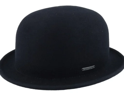 Sale Stetson Woolfelt Black Bowler -