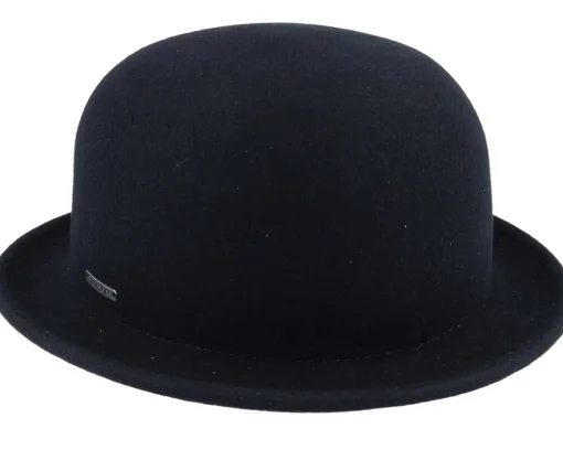 Sale Stetson Woolfelt Black Bowler -