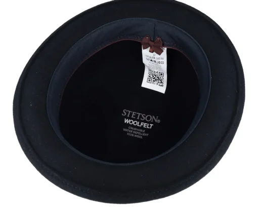 Sale Stetson Woolfelt Black Bowler -