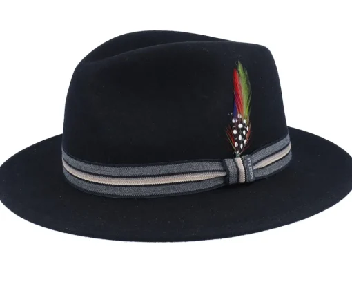 Online Stetson Woolfelt Black Traveller -