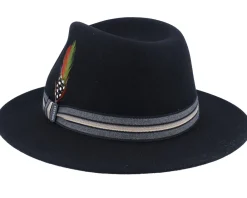 Online Stetson Woolfelt Black Traveller -