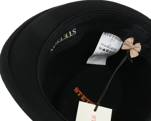 Hot Stetson Woolfelt Black Trilby -
