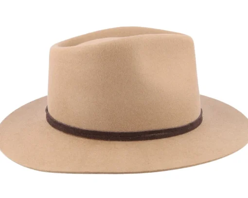 Fedora-Stetson Woolfelt Camel Fedora -