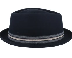 Fashion Stetson Woolfelt Diamond Pork Pie -
