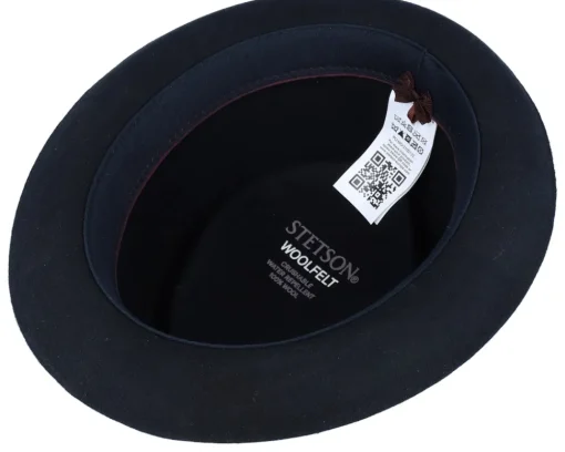 Fashion Stetson Woolfelt Diamond Pork Pie -