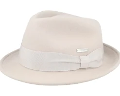Trilby Hats-Seeberger Woolfelt Stone Trilby -