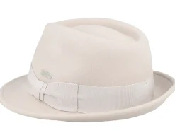 Trilby Hats-Seeberger Woolfelt Stone Trilby -
