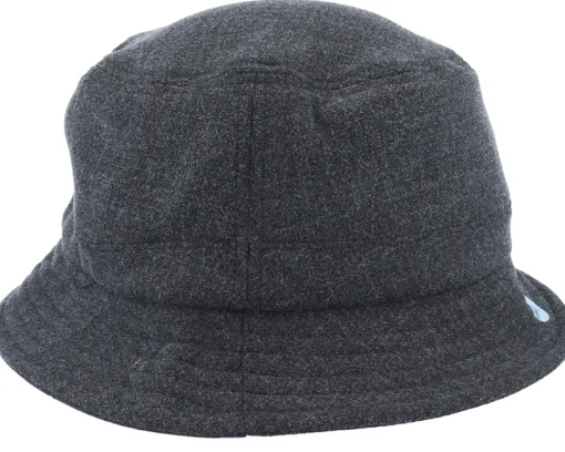 Buckets-Djinns Woolmelange Black Bucket -