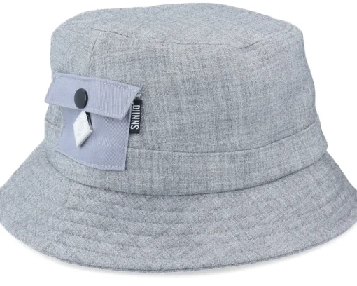 Outlet Djinns Woolmelange Heather Grey Bucket -