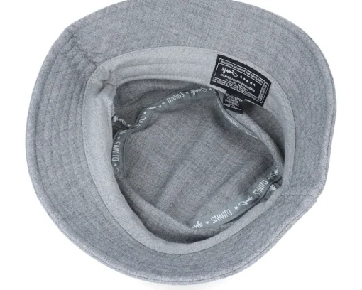 Outlet Djinns Woolmelange Heather Grey Bucket -