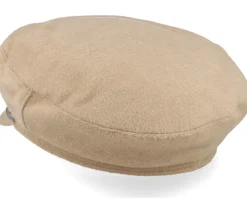 Vega-Seeberger Woolmix Fabric Military Cap Vega Cap - Beige