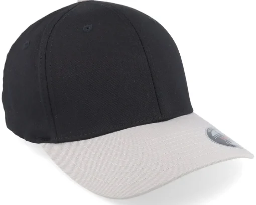 Blanks-Flexfit Wooly Combed Black/Silver -