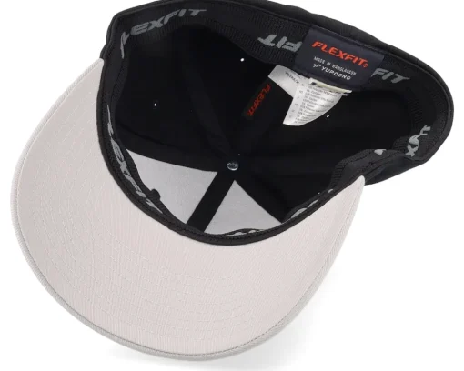 Blanks-Flexfit Wooly Combed Black/Silver -