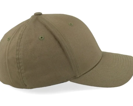 Blanks-Flexfit Wooly Combed Olive - Green