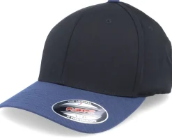Flexfit-Flexfit Wooly Combed 2-tone Black/Navy -
