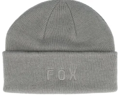 Fashion Fox Wordmark Beanie Pewter Cuff - Grey