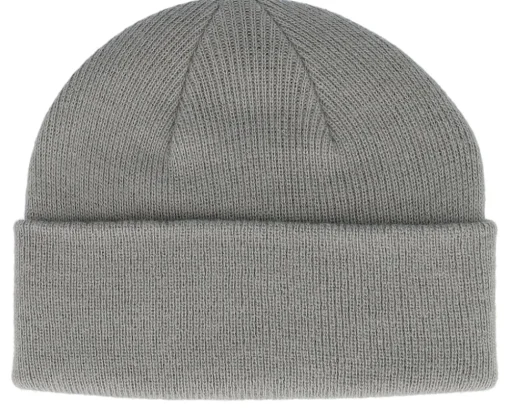 Fashion Fox Wordmark Beanie Pewter Cuff - Grey