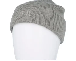 Fashion Fox Wordmark Beanie Pewter Cuff - Grey