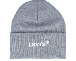 Sale Levi's Wordmark Beanie Regular Cuff - Grey