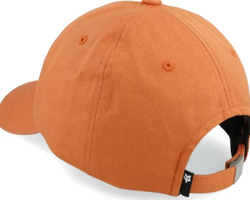 Clearance Fox Wordmark Hat atomic Orange Dad Cap -