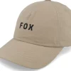 Motor-Fox Wordmark Hat Tpe Beige Dad Cap -