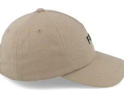 Motor-Fox Wordmark Hat Tpe Beige Dad Cap -