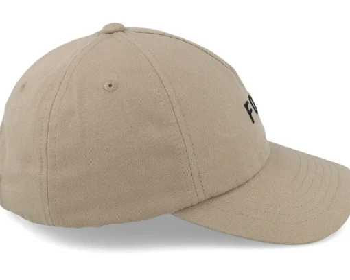 Motor-Fox Wordmark Hat Tpe Beige Dad Cap -