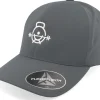 Discount Berzerk Workout Fitness Logo Delta Charcoal Flexfit -