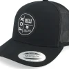 Best Fox Worldwide Black A-Frame Trucker -
