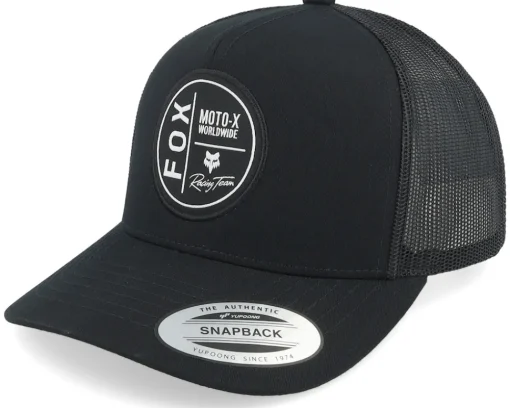 Best Fox Worldwide Black A-Frame Trucker -