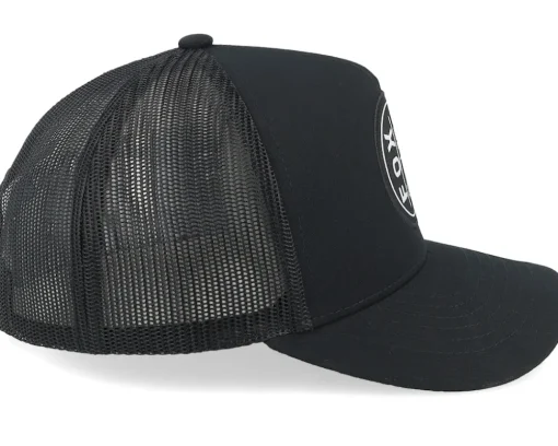 Best Fox Worldwide Black A-Frame Trucker -