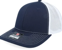 Trucker-Richardson 112XL Split /White X-Large Trucker - Black