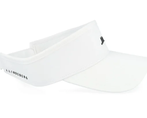 Hot J.Lindeberg Yaden White Visor -