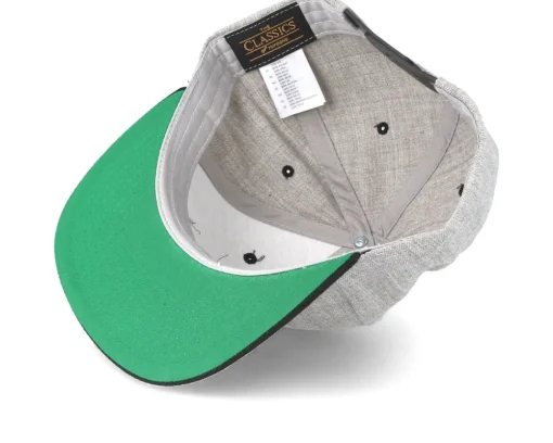 Sale Yapan Logo Heather Grey/Black Snapback -