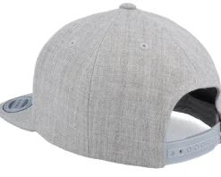 Snapback | Kids-Kiddo Cap Yellow Racing Car Heather Grey Snapback -