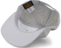 Snapback | Kids-Kiddo Cap Yellow Racing Car Heather Grey Snapback -