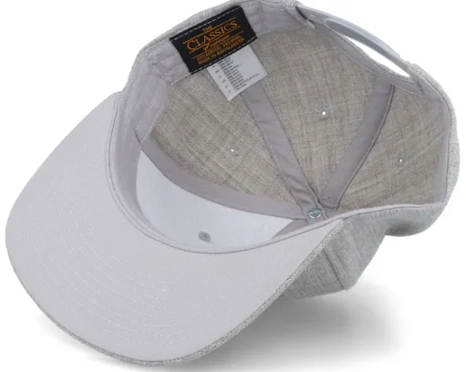 Snapback | Kids-Kiddo Cap Yellow Racing Car Heather Grey Snapback -