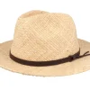 Straw Hat-CTH Ericson Zeb Raffia Natural Straw Hat -