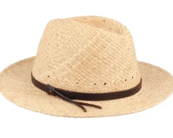 Straw Hat-CTH Ericson Zeb Raffia Natural Straw Hat -