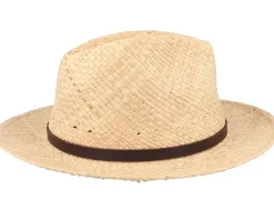 Straw Hat-CTH Ericson Zeb Raffia Natural Straw Hat -