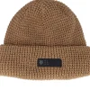 Knitted Beanies-Fox Zenther Beanie Walnut Cuff -